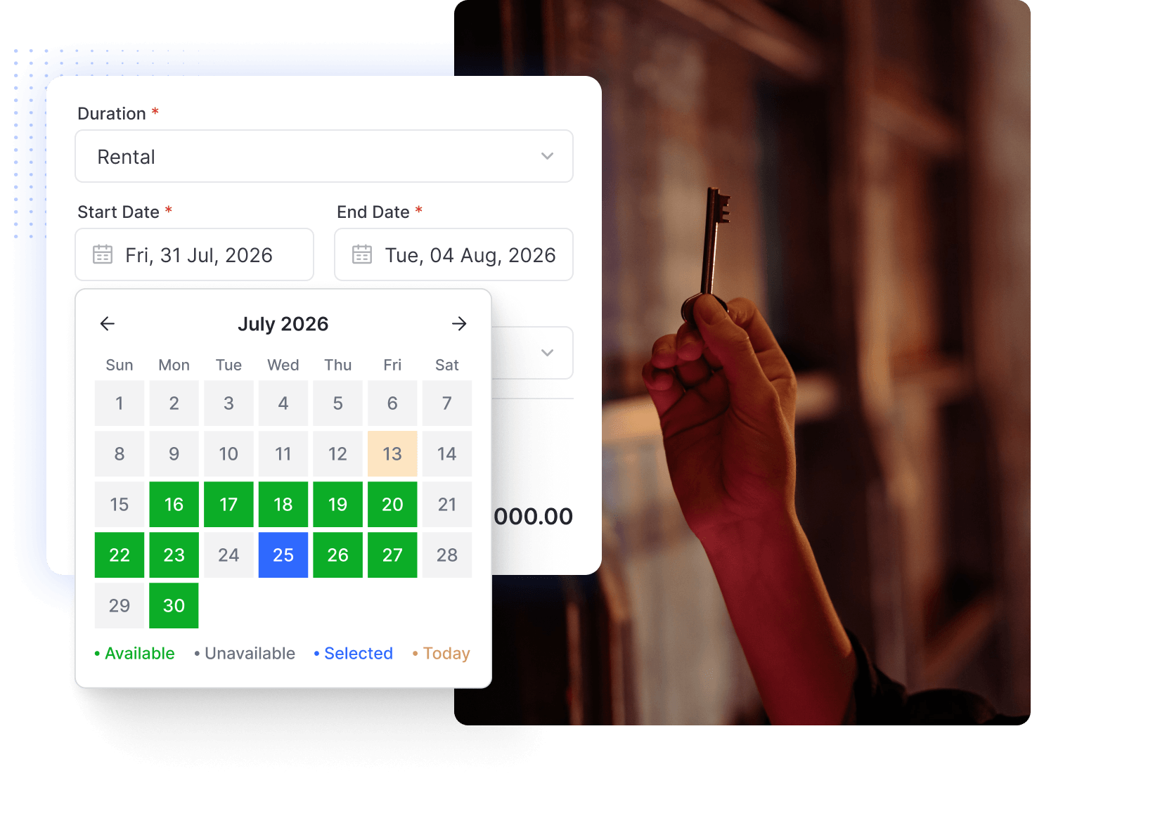 Escape room booking software