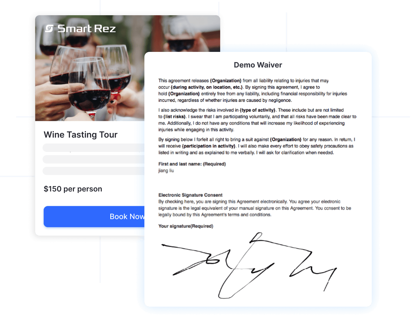 Wine tour features